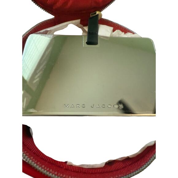 NWOT Marc Jacobs Round Small Red Patent Leather Purse - Picture 4 of 14